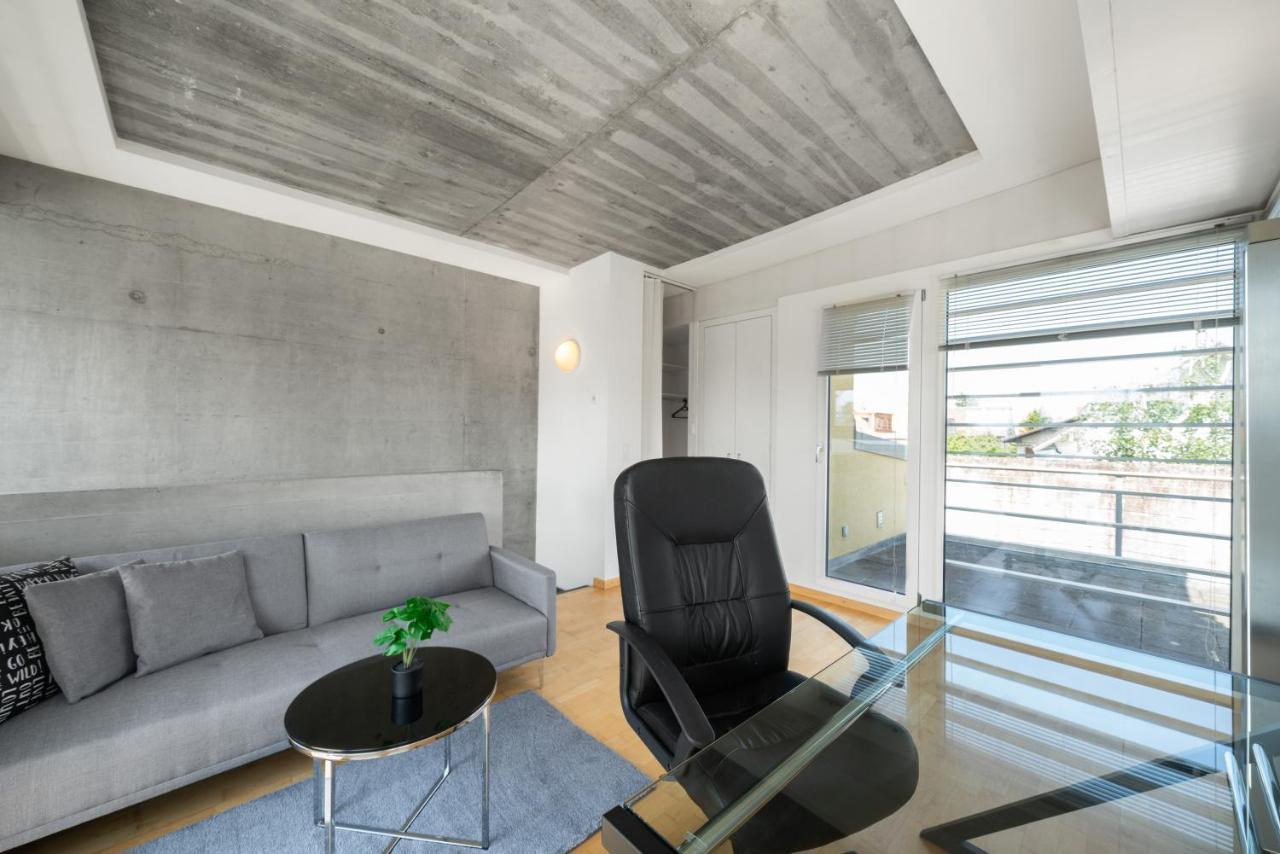 Urban Cube Mit Sauna Thun Kültér fotó